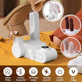 Shoe Dryer and Deodorizer - Auto Off Timer - Folding Design and Smart Panel