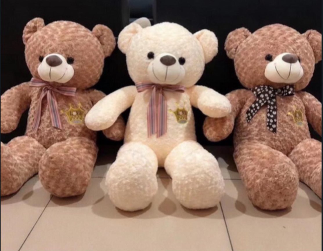 Teddy Bear Bowknot Plush (95cm)