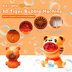 Tiger Bubble Machine